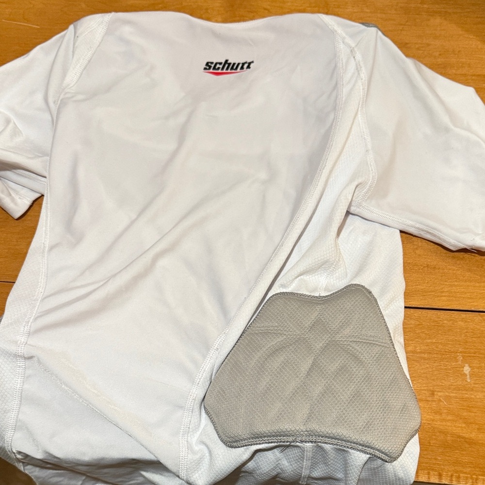 Schutt Men's White Padded Sports Jersey